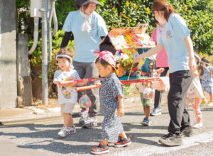 子ども祭り 京都市保育園 活動の様子 おみこし