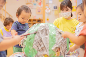 京都　保育園 制作 ハロウィン かぼちゃ