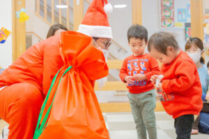 京都市保育園 右京区保育園 小規模保育園 活動の様子 保育園クリスマス クリスマス