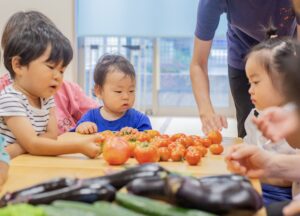 京都市保育園 右京区保育園 小規模保育園 活動の様子 食育
