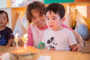京都市　保育園 右京区　保育園 小規模保育園 お誕生日会