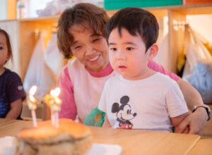 京都市　保育園 右京区　保育園 小規模保育園 お誕生日会