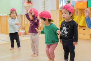 右京区 保育園
京都市 保育園
小規模保育園
活動の様子
リズム遊び