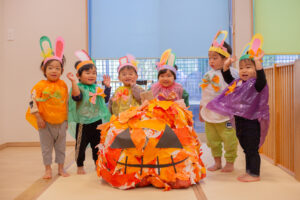 京都市　保育園 右京区　保育園 小規模保育園 活動の様子 ハロウィン