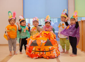 京都市　保育園 右京区　保育園 小規模保育園 活動の様子 ハロウィン