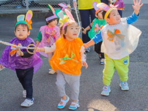 京都市　保育園 右京区　保育園 小規模保育園 活動の様子 ハロウィン