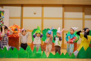 京都市　保育園 右京区　保育園 小規模保育園 活動の様子 谷史季保育園 発表会