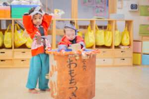 京都市保育園
右京区保育園
小規模保育園
お餅つき