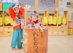 京都市保育園 右京区保育園 小規模保育園 お餅つき