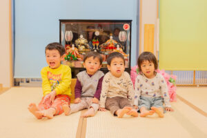 京都市保育園 右京区保育園 小規模保育園 活動の様子 ひな祭り